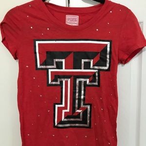 Victoria secret pink, tech university shirt